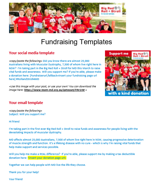 Email + Social Templates